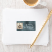 Pearl Christmas Tree Retouradres - Zilver Etiket (Insitu)