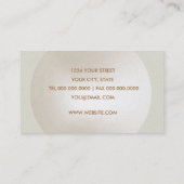 Pearl Circle Lijst Visitekaartje (Achterkant)