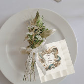 Pearl Coast Elegance Coined Cocktail servetten