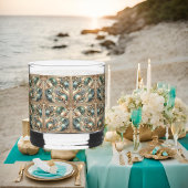 Pearl Coast Elegance formele gedrukte stenen glaze Whisky Glas