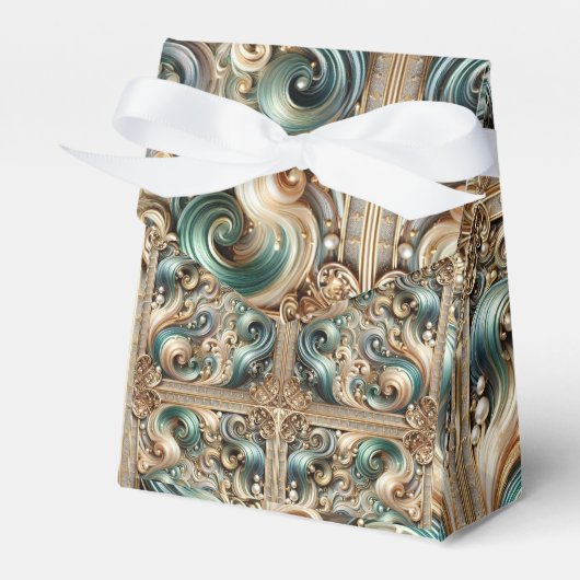 Pearl Coast Elegance formele gunstbox Bedankdoosjes (Voorkant Zijde)