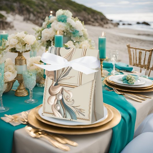 Pearl Coast Elegance minimalistische gunstbox Bedankdoosjes