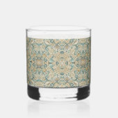 Pearl Coast Elegance Nautisch bedrukte rotsen Glas (Voorkant)