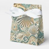 Pearl Coast Elegance Nautische gunstbox Bedankdoosjes (Voorkant Zijde)