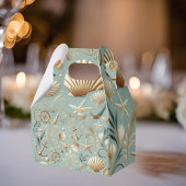 Pearl Coast Elegance Seafoam Nautische gunstbox Bedankdoosjes