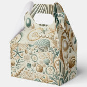 Pearl Coast Elegance Shells Favoriete Box Bedankdoosjes (Voorkant)
