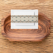 Pearl Coast Elegance Uitnodiging Buik Bands Uitnodigingen Wikkel