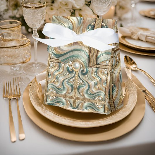 Pearl Coast Elegance Waves Favoriete Box Bedankdoosjes