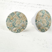 Pearl Coast Nautilus Keramische Knop