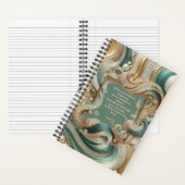 Pearl Coast Waves brengt tijd door met God Journal Notitieboek (Binnen)