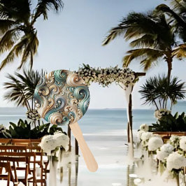 Pearl Coastal Elegance-fans Handwaaier
