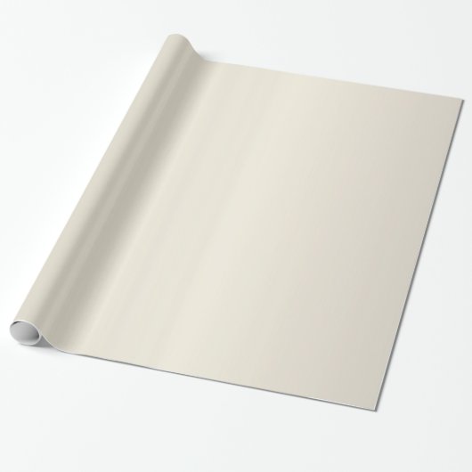 Pearl Cream Wrapping Paper Cadeaupapier (Uitgerold)