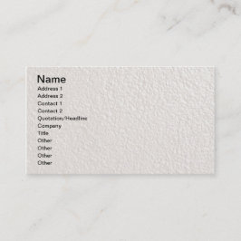 PEARL crèmekleurige witte getextureerde achtergron Visitekaartje