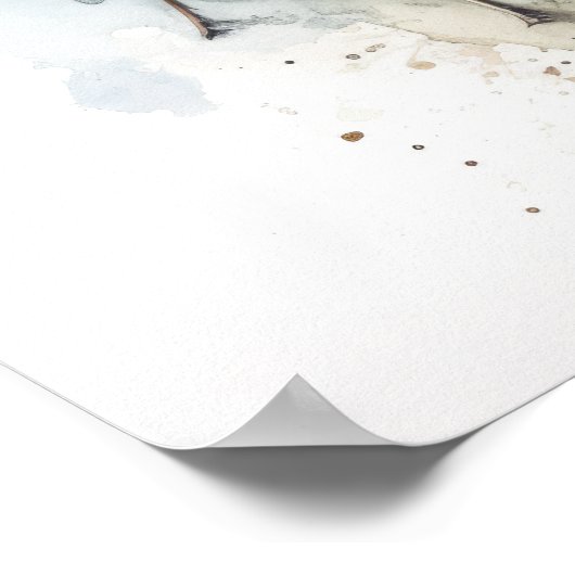 Pearl Crescent Butterfly Art Print Poster (Hoek)