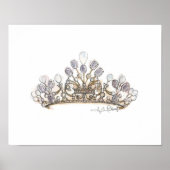 Pearl Crown by Heather French Henry Poster (Voorkant)