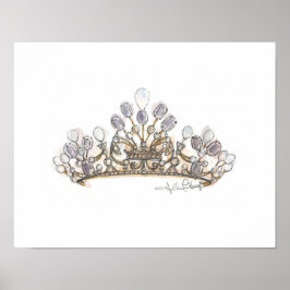 Pearl Crown by Heather French Henry Poster