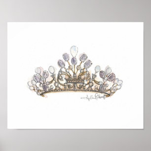 Pearl Crown by Heather French Henry Poster
