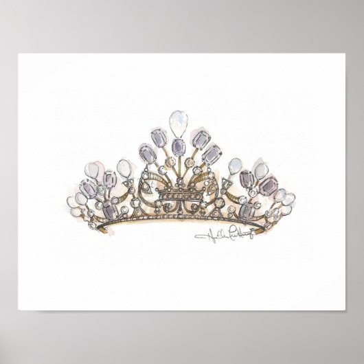 Pearl Crown by Heather French Henry Poster (Voorkant)