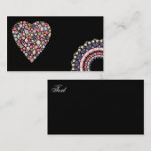 Pearl-decoratie Visitekaartje (Voorkant / Achterkant)