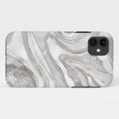 Pearl, diamanten en digitale platina-geode kunst Case-Mate iPhone case (Achterkant (horizontaal))