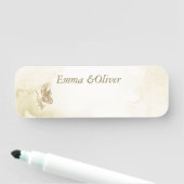 Pearl droplets naam tag (In situ)