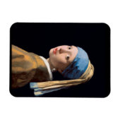 Pearl Earring Girl Vermeer Magneet (Horizontaal)