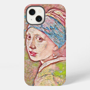 Pearl Earring iPhone 13 Hoesje