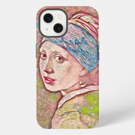 Pearl Earring iPhone Hoesje (Achterkant)