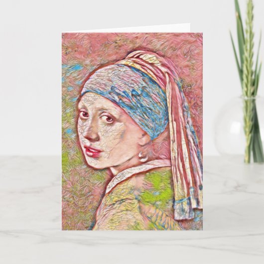 Pearl Earring Kaart (Voorkant)