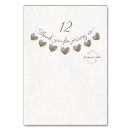 Pearl en crème lace kaart