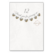 Pearl en crème lace kaart (Achterkant)