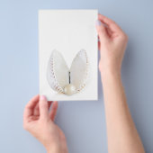 Pearl en seashell flyer (Hand)