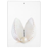 Pearl en seashell klembord (Achterkant)