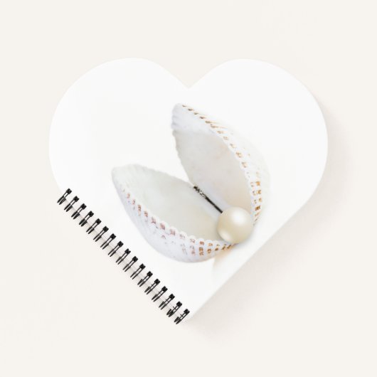 Pearl en seashell notitieboek (Voorkant)