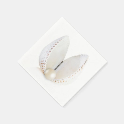 Pearl en seashell servetten (Hoek)