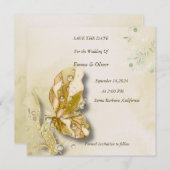 Pearl fantasy Art Save The Date (Voorkant / Achterkant)