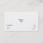 Pearl Finish Visitekaartjes (Voorkant)