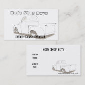 Pearl Finish Visitekaartjes Automotive (Voorkant / Achterkant)