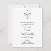 Pearl Fleur De Lis Kaart (Voorkant)