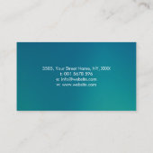 Pearl Flower of Life in Lotus mandala Visitekaartje (Achterkant)