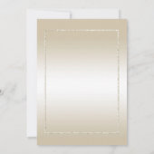 Pearl Gem en Glitter 1st Wedding Jubileum Kaart (Achterkant)