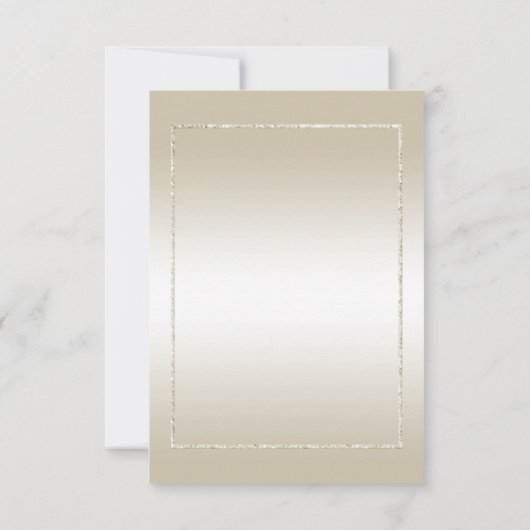 Pearl Gem en Glitter 30th Wedding Jubileum Save The Date (Achterkant)