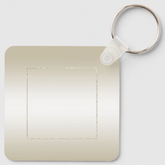 Pearl Gem en Glitter 30th Wedding Jubileum Sleutelhanger (Achterkant)