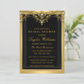 Pearl  Glamor Gold Vrijgezellenfeest Kaart (Staand voorkant)