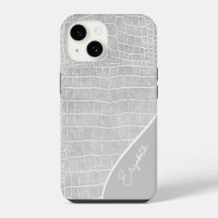 Pearl Gray Crocodile Persoonlijk