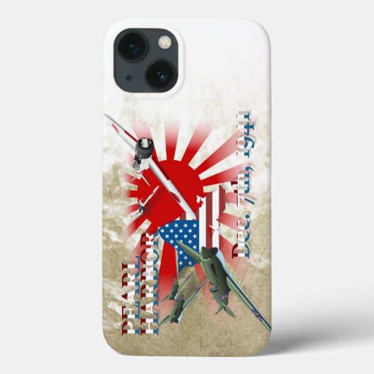 Pearl Habor 7 december 1941 Case-Mate iPhone Case (Achterkant)