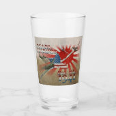 Pearl Habor 7 december 1941 Glass Glas (Voorkant)