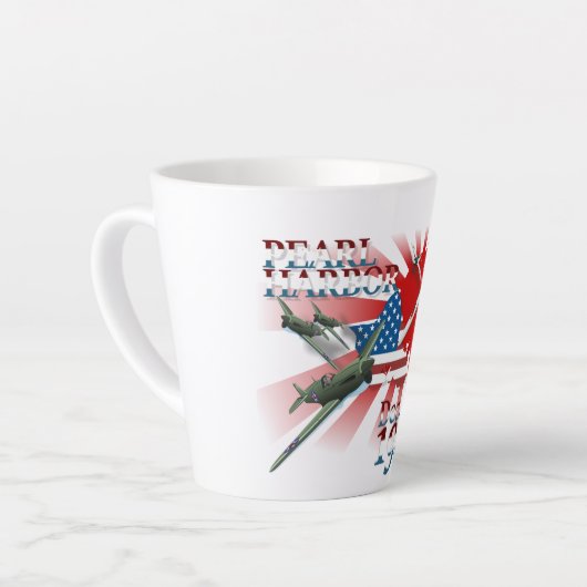 Pearl Habor 7 december 1941 Latte Mok (Linkerhoek)