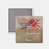 Pearl Habor 7 december 1941 Magnet (Voorkant / Achterkant)