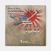 Pearl Habor 7 december 1941 Magnet (Voorkant)